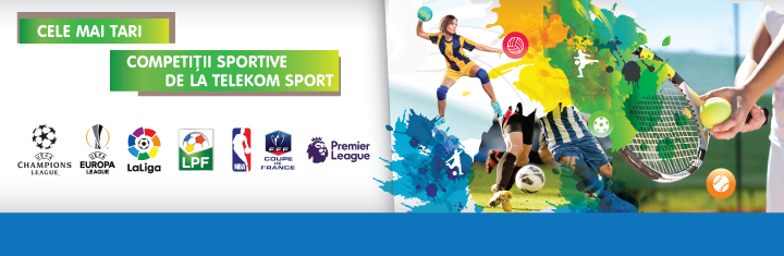 Cu Telekom Sport si NextGen esti mai aproape de cele mai importante competitii sportive!